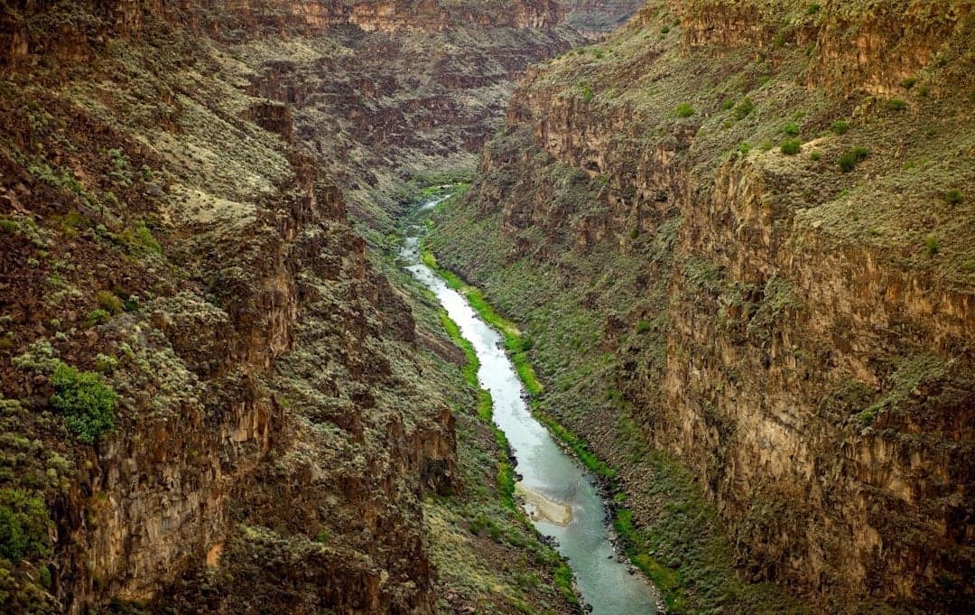 River canyon in the American Southwest