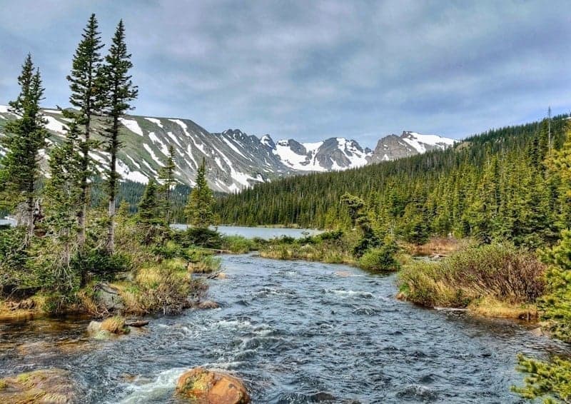 Long Lake, Colorado - high alpine cutthroat and laker habitat