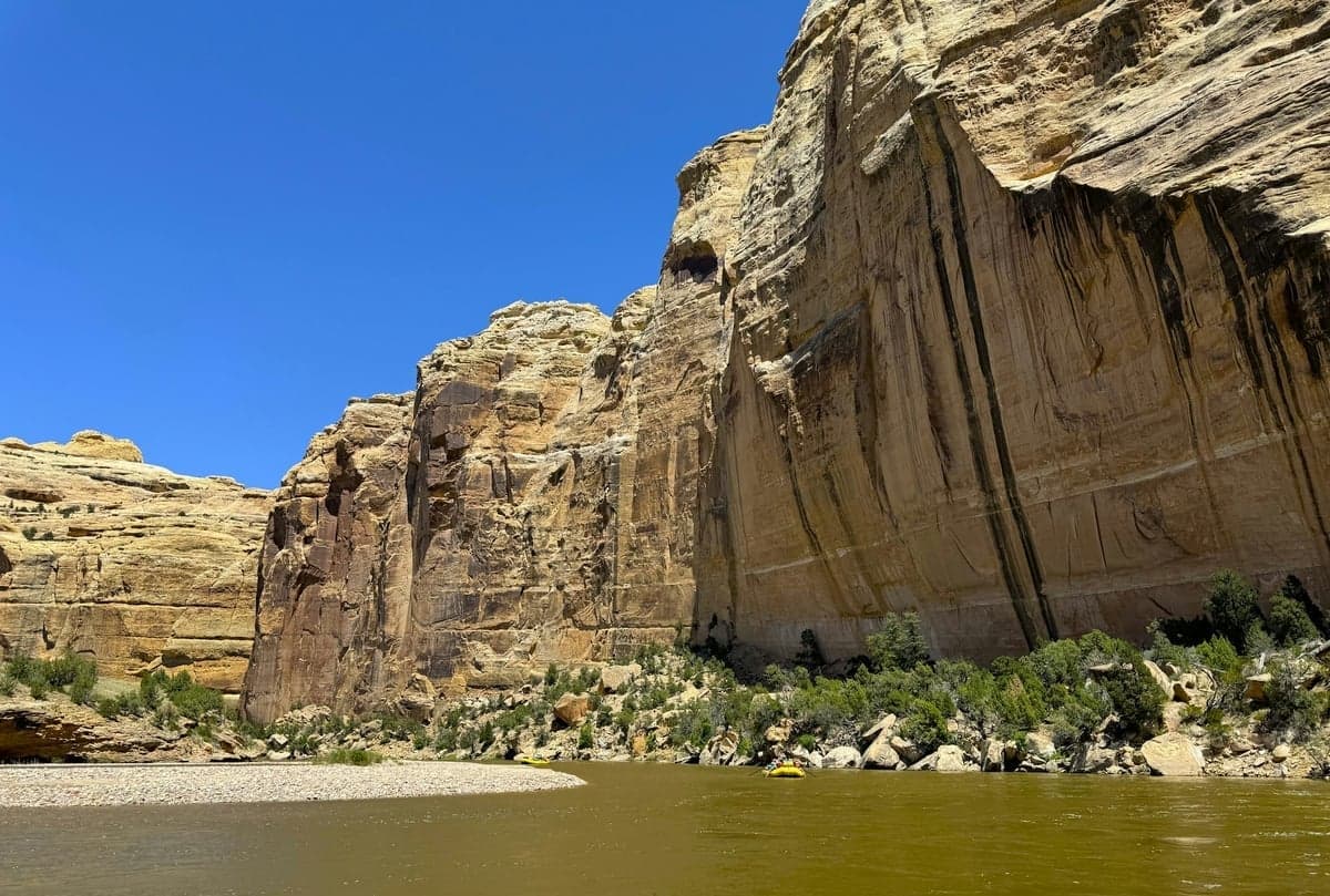 The Yampa cuts through Dinosaur National Monument on a 71-mile wilderness float, the last undammed major tributary in the Colorado River Basin